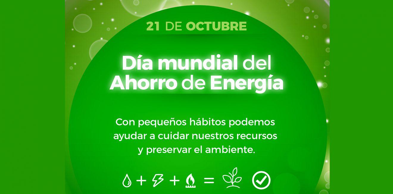 Día Mundial Del Ahorro De Energía 1621