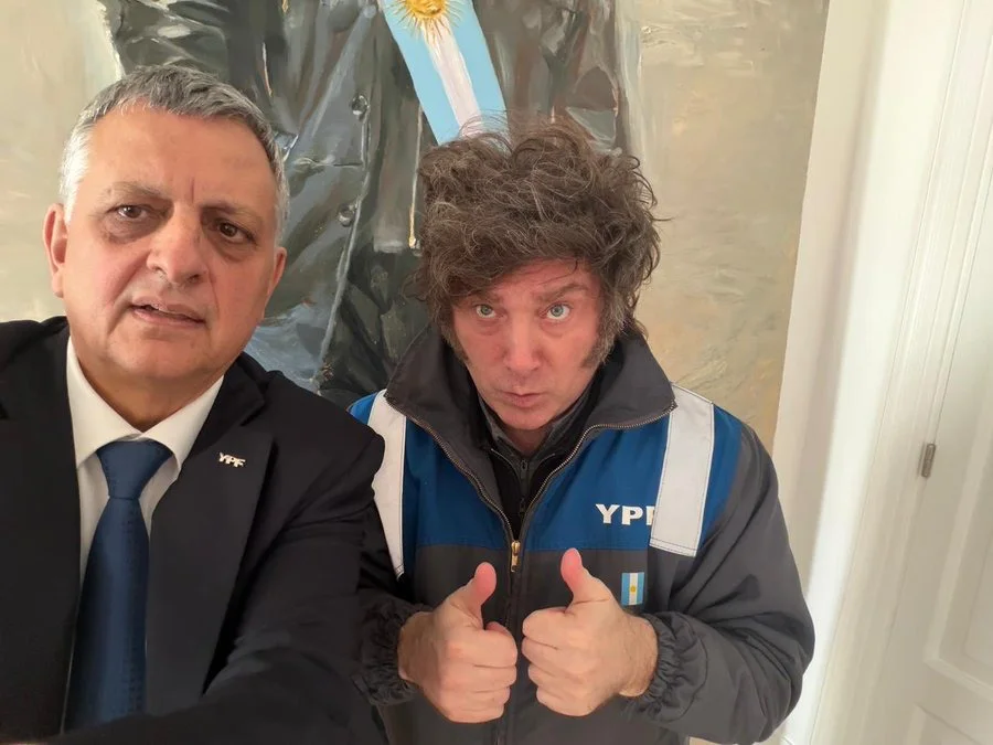 javier milei y horacio marin - milei y marin