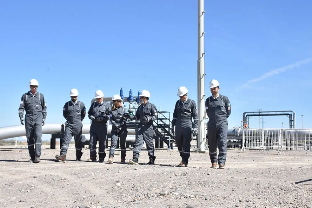 trabajadores obreros vaca muerta oldelval