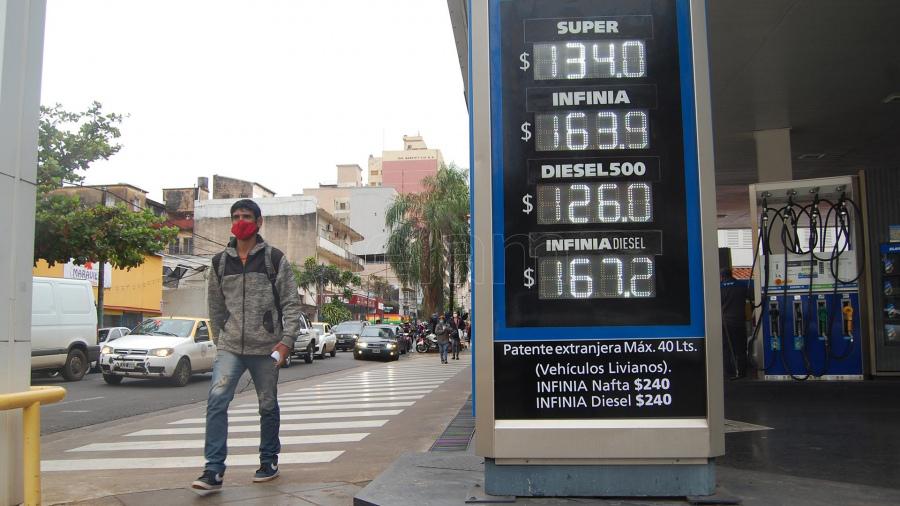 precio naftas ypf