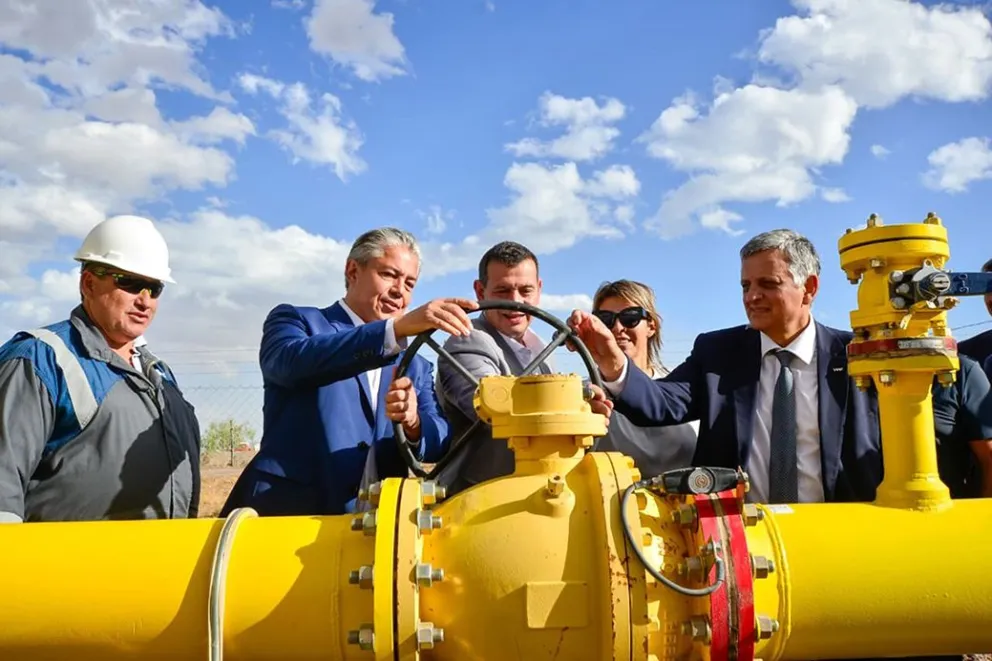 inauguracion gasoducto añelo